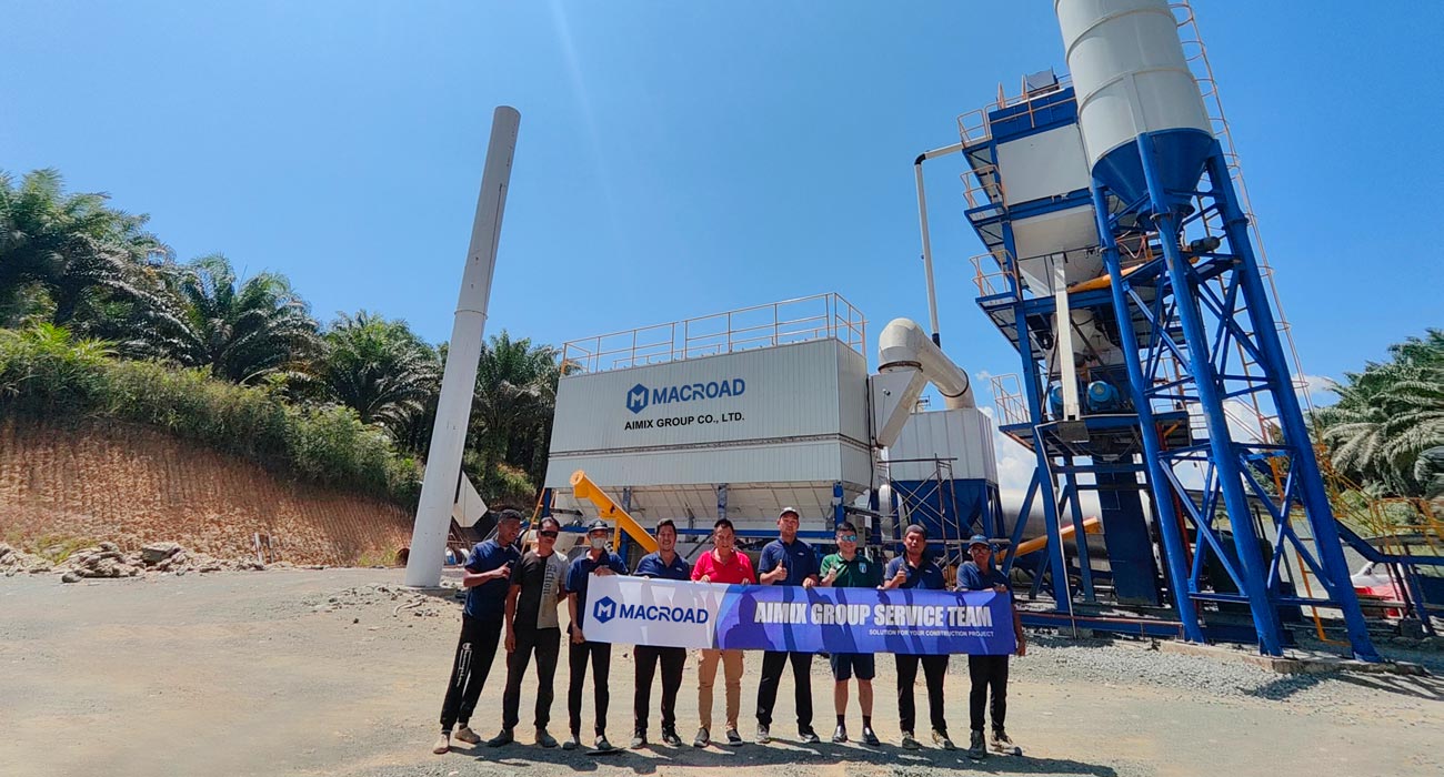 ALQ 100 Asphalt Batch Plant Accelerates Infrastructure Development in the Malaysia