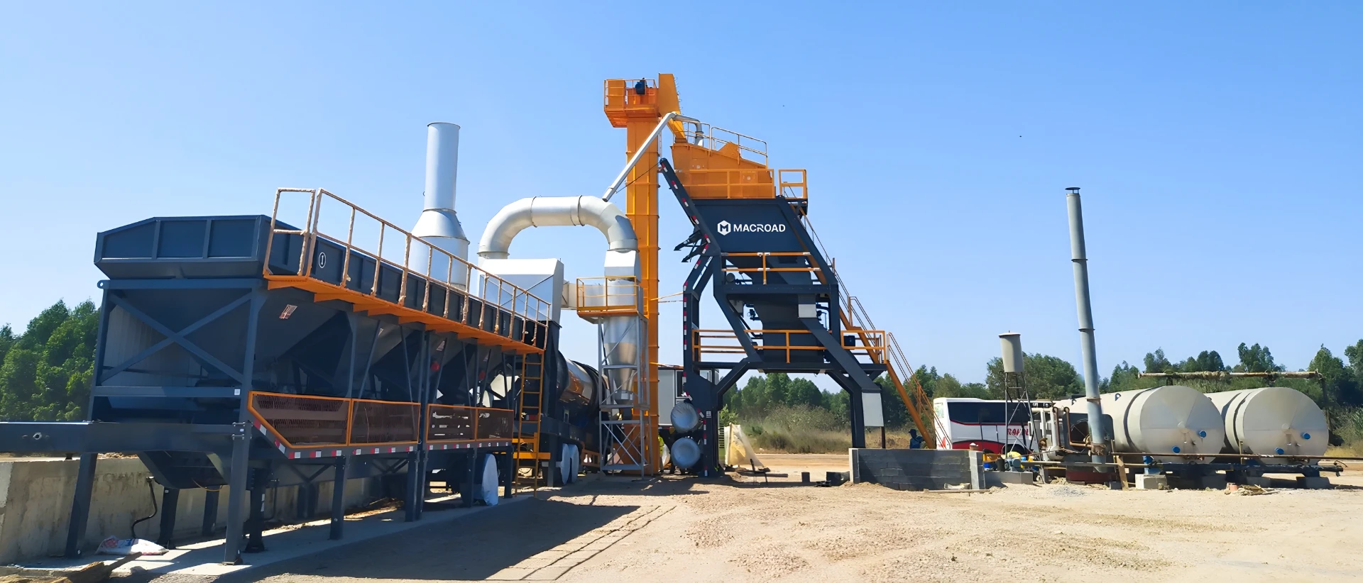 ALYQ90 mobile asphalt mixing plant Breaks Schedule Bottlenecks with 24-Hour Transition Efficiency
