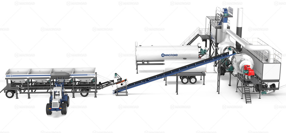 ALYT series drum mix type asphalt hot mix plant