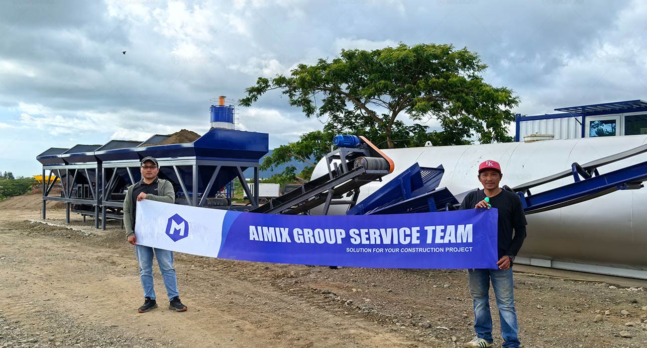 Positive customer feedback from Fiji for asphalt hot mix plant