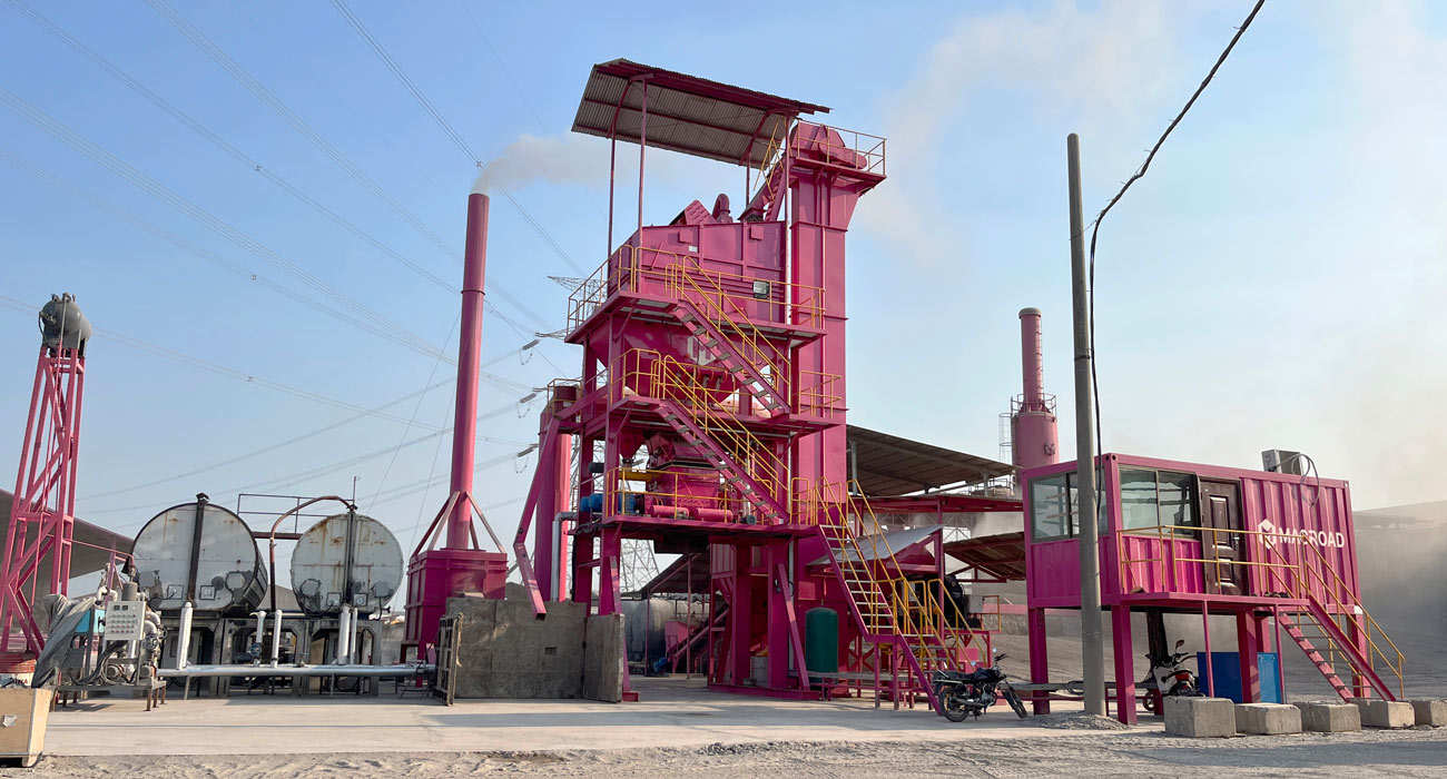 asphalt plant from stationary asphalt batching plant supplier Macroad