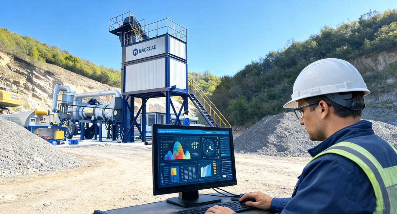 AI Formulation Optimizations in Asphalt Mixing Plants