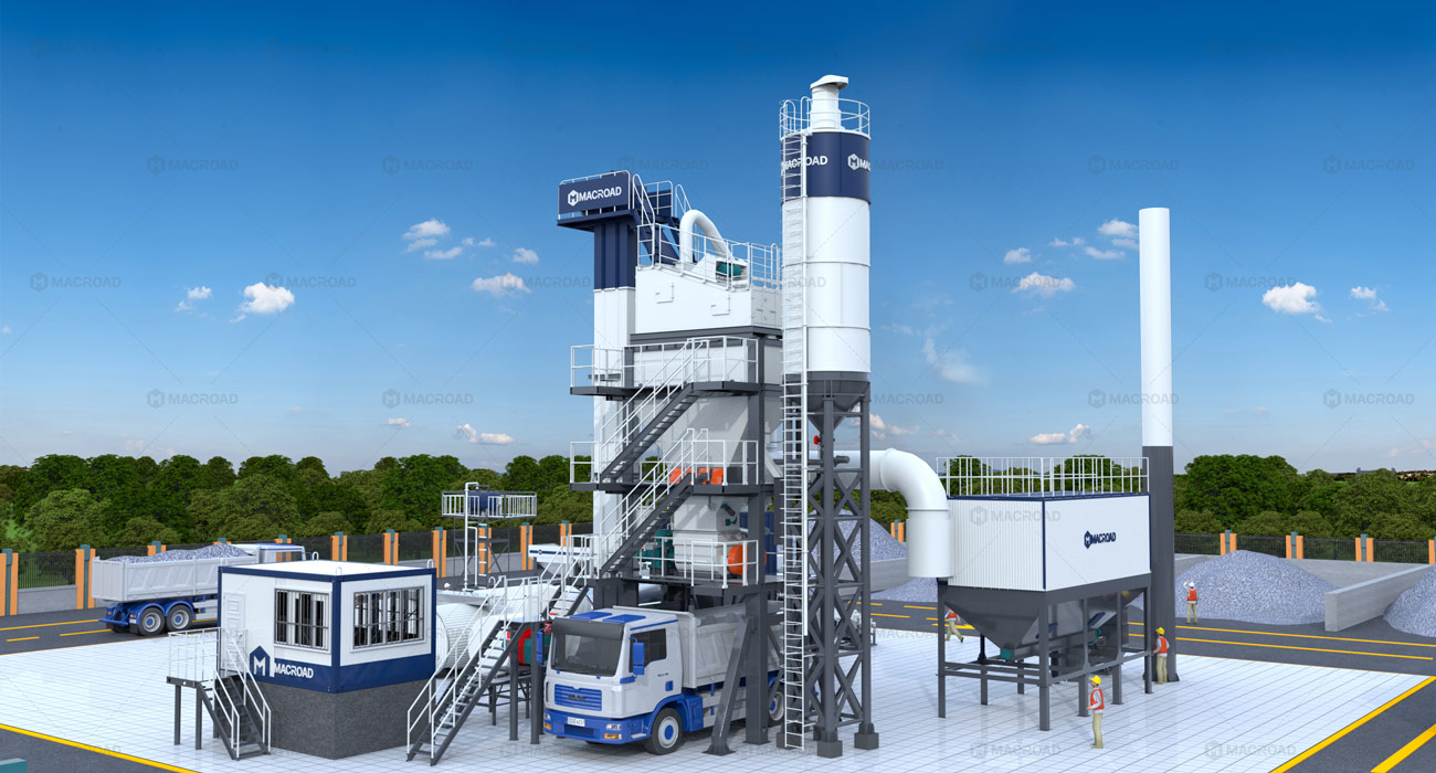 Macroad Asphalt Plant Mode for Malaysia n Job Site
