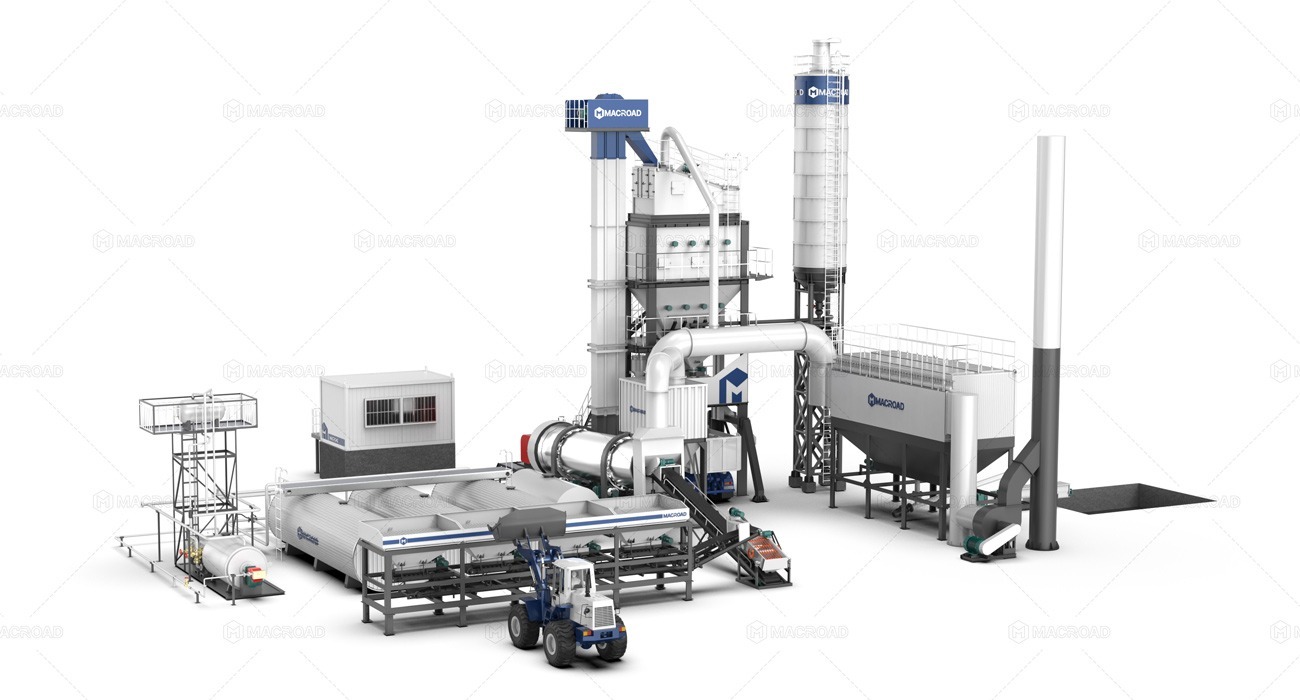 Asphalt Batching Plants model of Macroad in South Africa