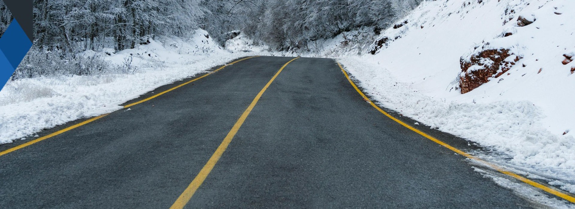 extreme cold region road construction project banner image