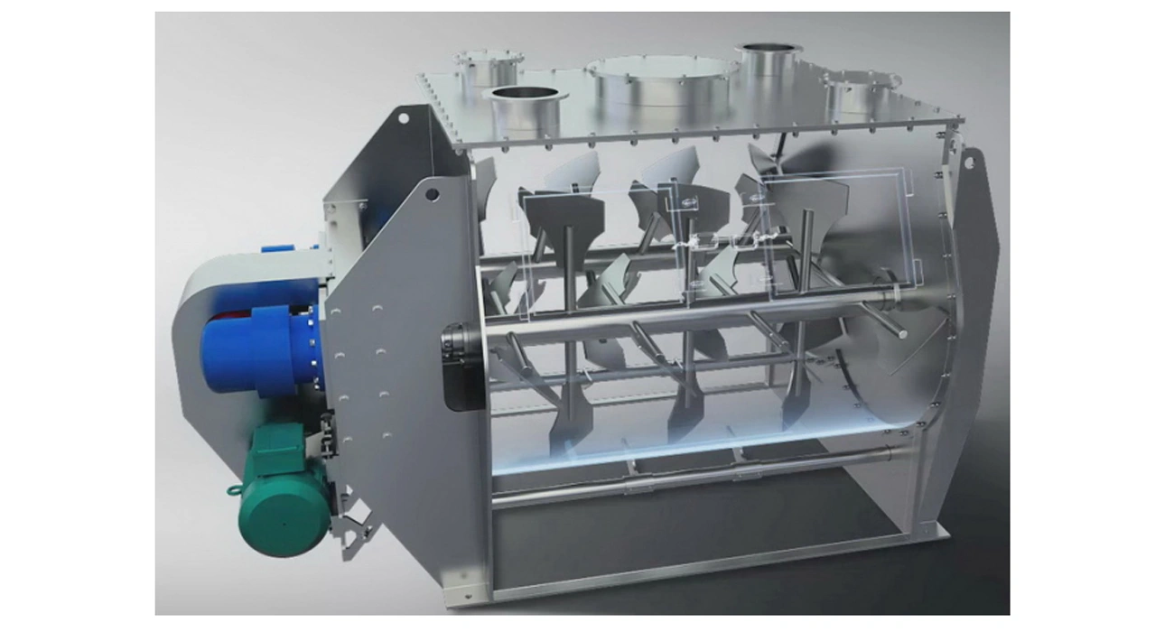 Mixing Chamber Structure in asphalt plant