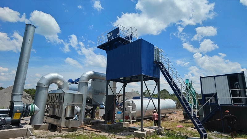 ALT80 drum mix plant in Malaysia – Localized Support for Seamless Operations