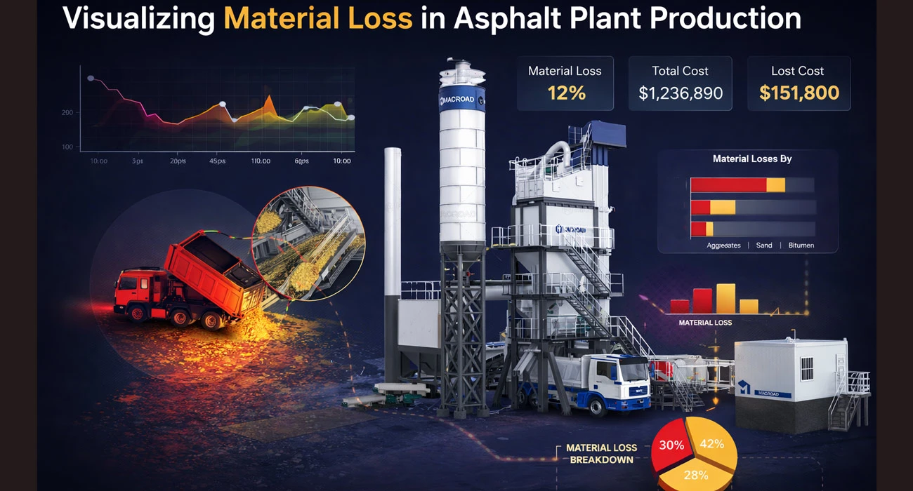 Cognitive Shifts Driven by Material Loss Visualization in asphalt plant