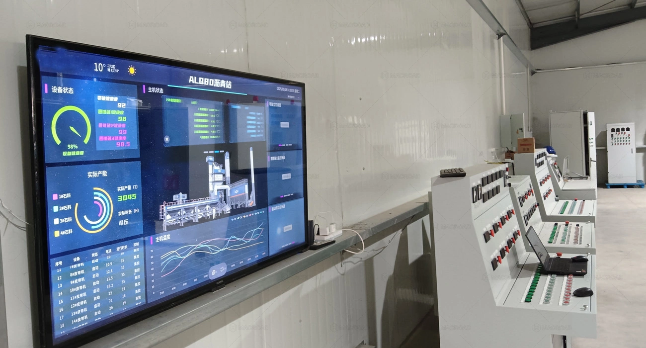 Control System in Asphalt plants for sale