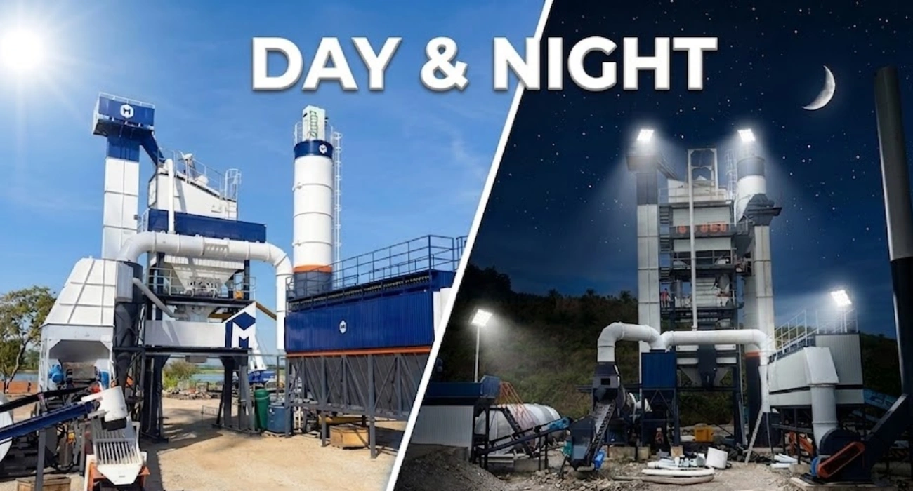 Day vs. Night A Fundamental Change in Asphalt Plants Operating Conditions