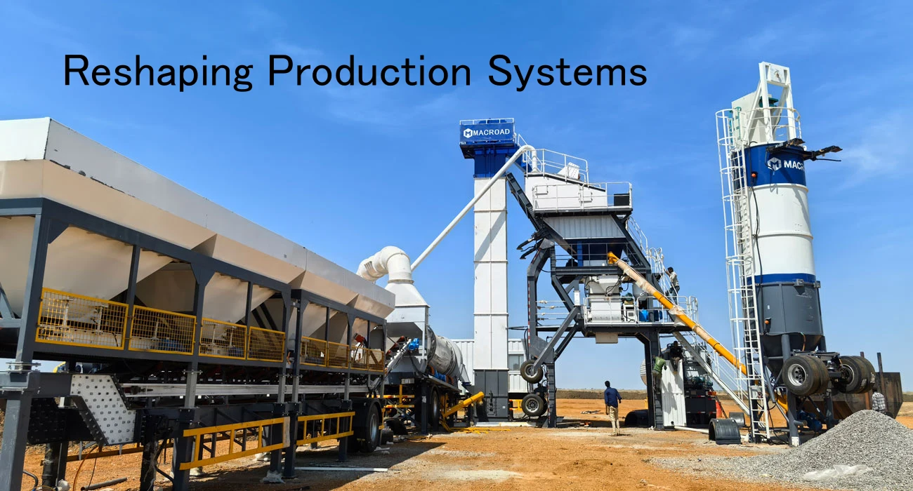 Reshaping Production Systems Through Material Loss Visualization in asphalt plant