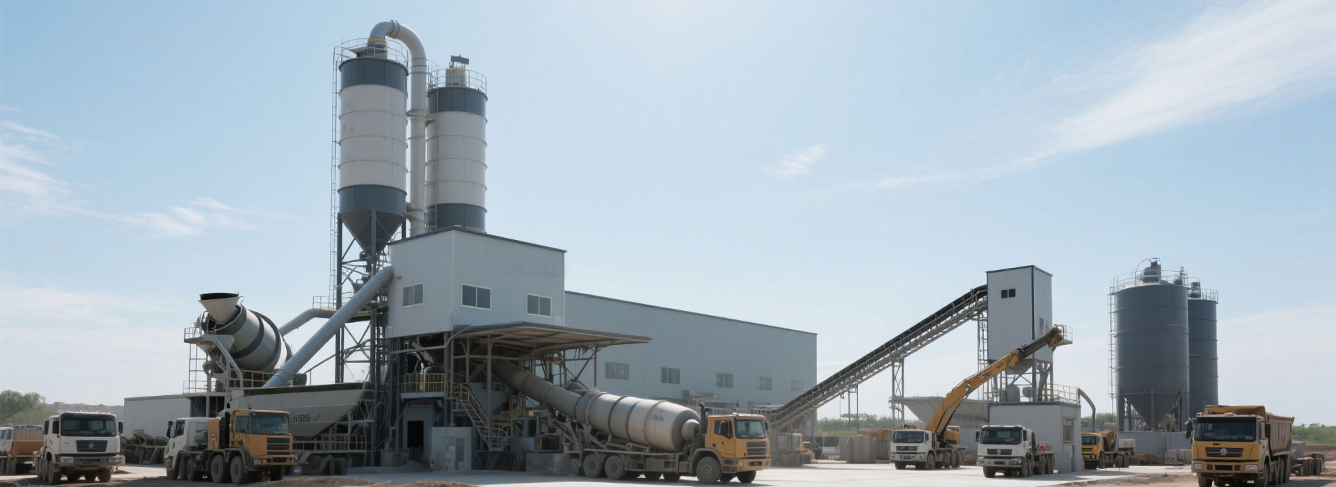 Stabilized Soil Batching Plant model in Macroad
