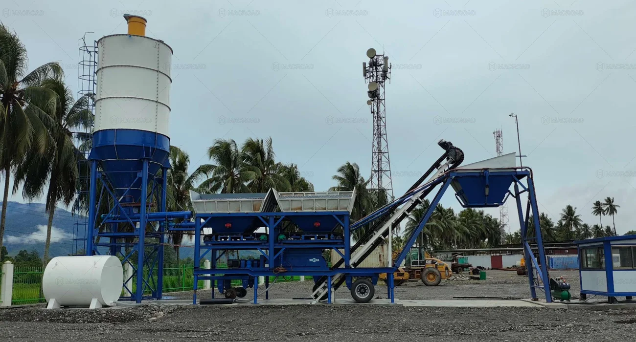 Stabilized Soil Mixing Plant Working process