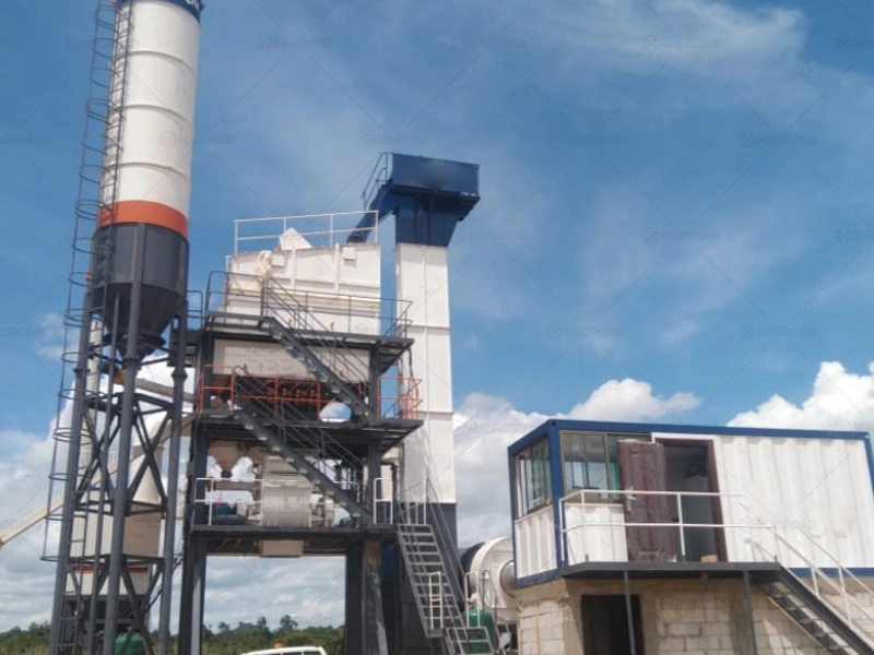 South Kalimantan 80TPH Macroad Asphalt Plant Overview