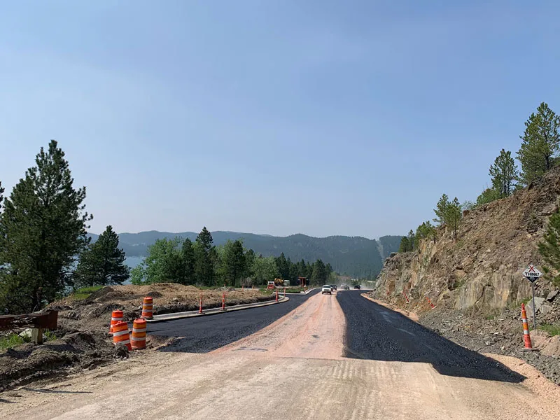 portable asphalt mixing plant application in urban road reconstruction