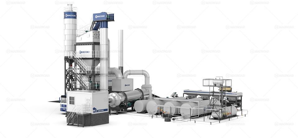 ALQ series asphalt plant in Thailand