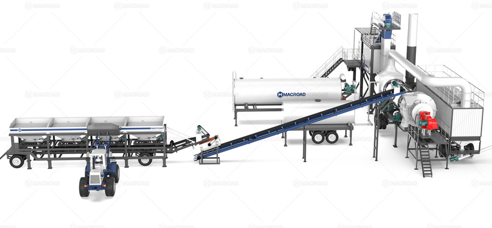 ALYT series Asphalt Plants in Thailand
