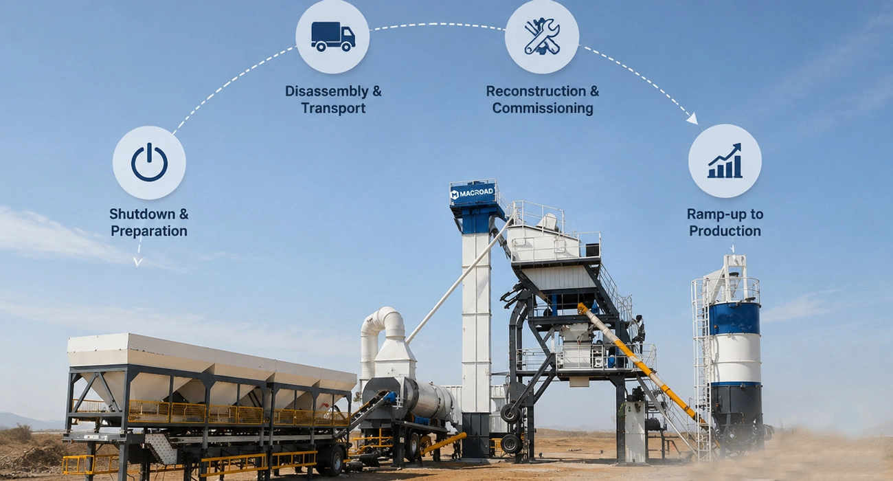 Mobile Asphalt Plant Relocation Costs Analysis