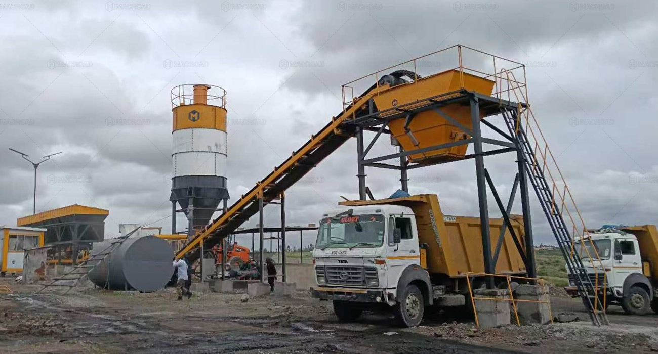 stabilized soil mixing plant for sale on site in Kenya