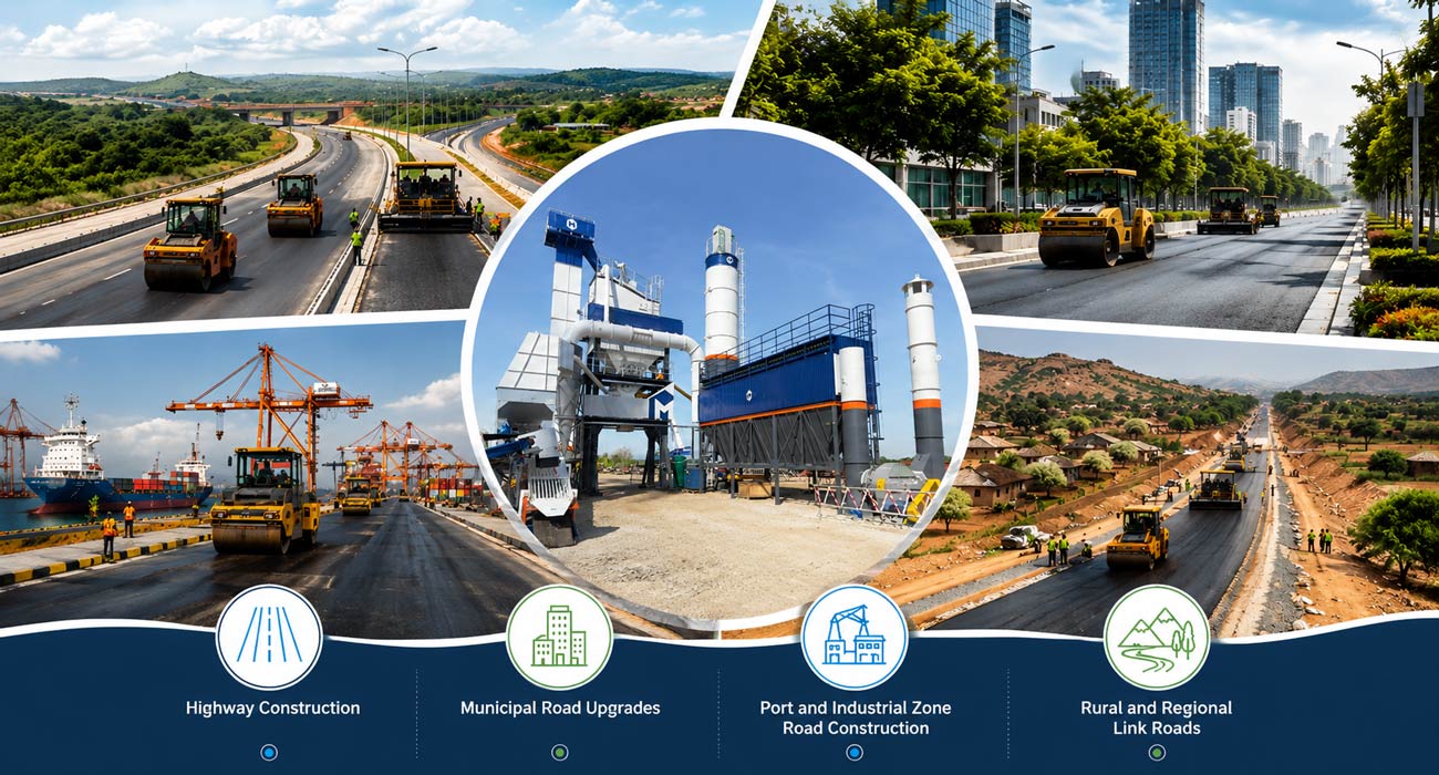 Asphalt Plant in Nigeria Requirements Through Different Road Projects