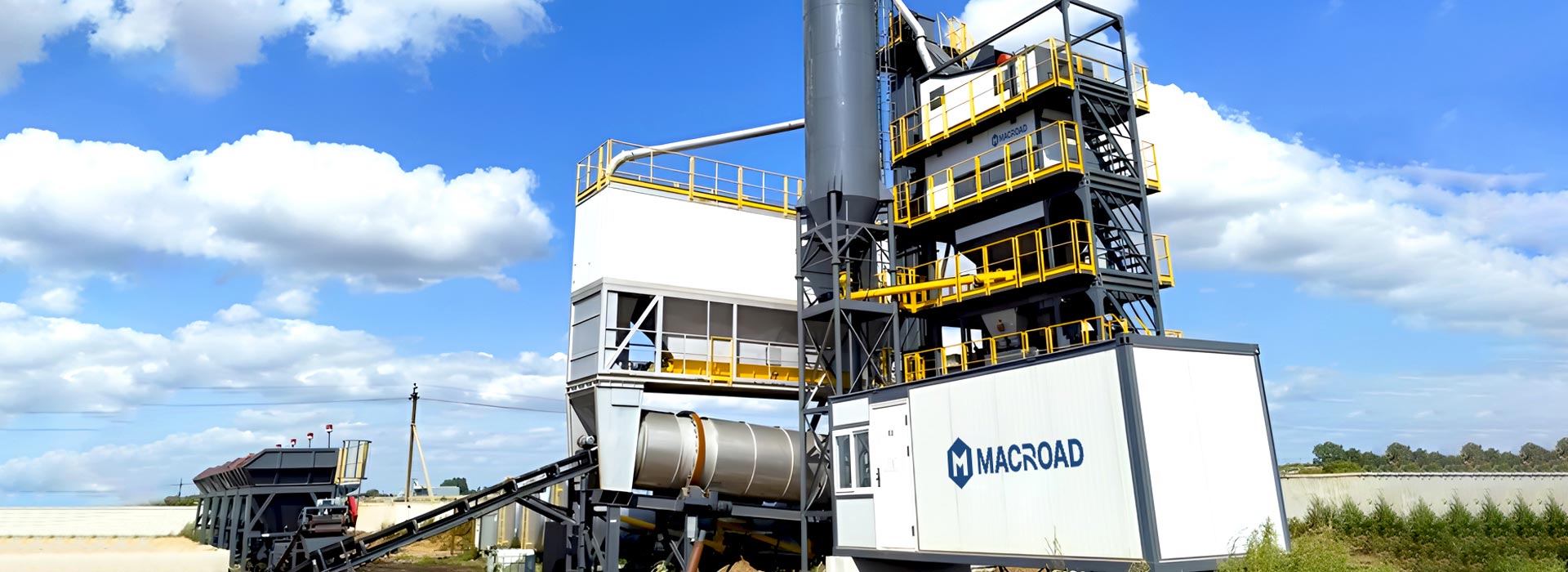 Stationary Asphalt Mixing Plant img for banner
