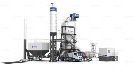 Stationary Asphalt Mixing Plants Features Analysis