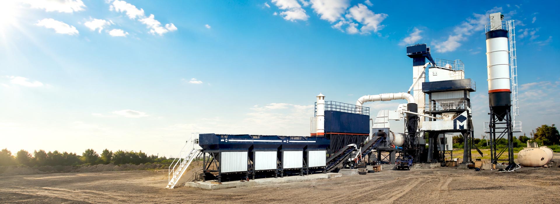 Stationary Asphalt Mixing Plants img for banner