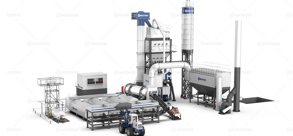 ALQ stationary asphalt batch mix plant price range
