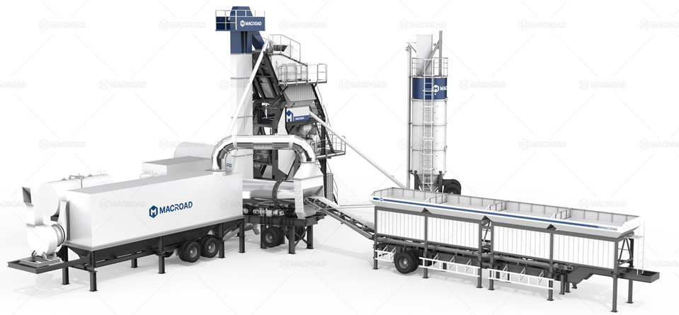 ALYQ mobile asphalt batch mix plant price range