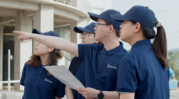 Macroad with Engineering and Project Support Teams