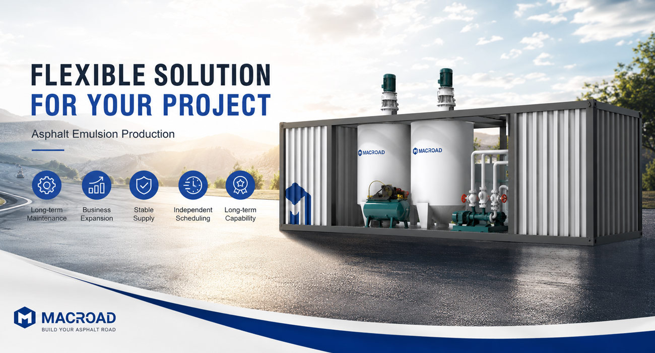 Project with an Asphalt Emulsion Production Solution