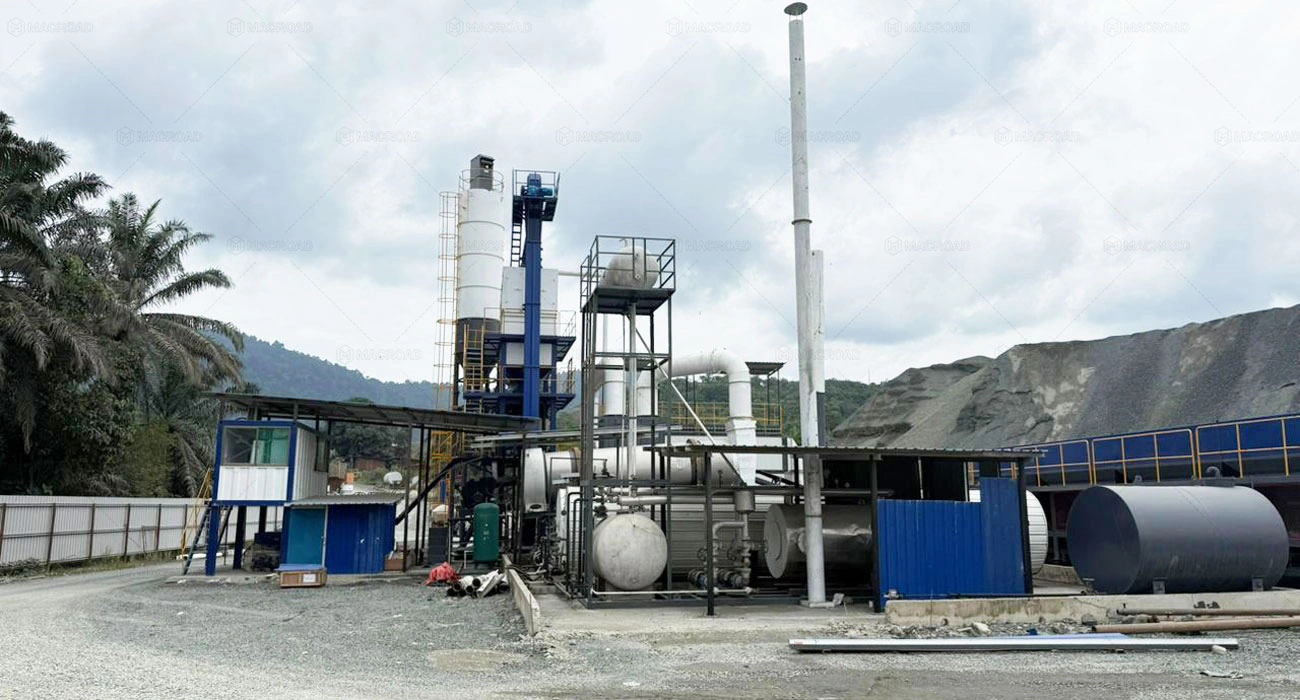asphalt batch plant for Malaysia Project
