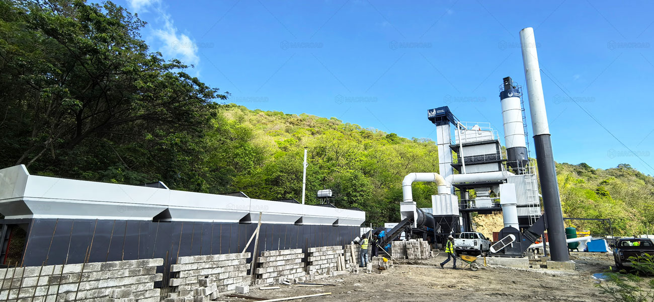 asphalt plant benchmark in st