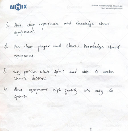 customer feedback for asphalt plant Malaysia