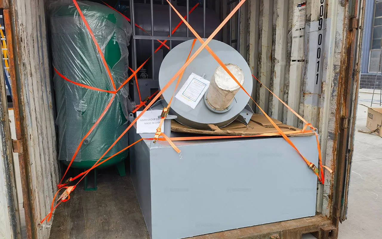 ALQ120 stationary asphalt mixing plant ready to algeria