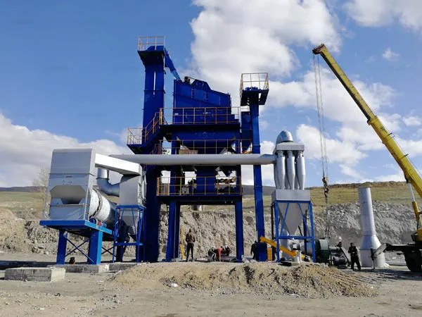 Installing Asphalt Plants in Kyrgyzstan
