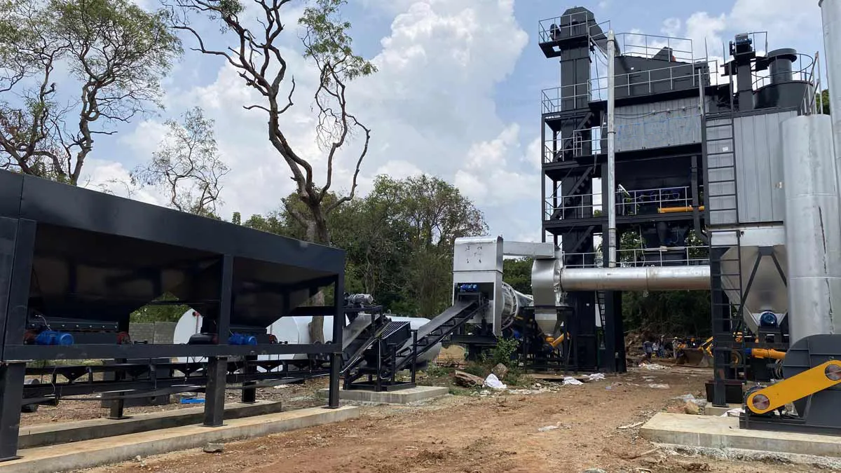 ALQ100 Asphalt Plants in Sri Lanka