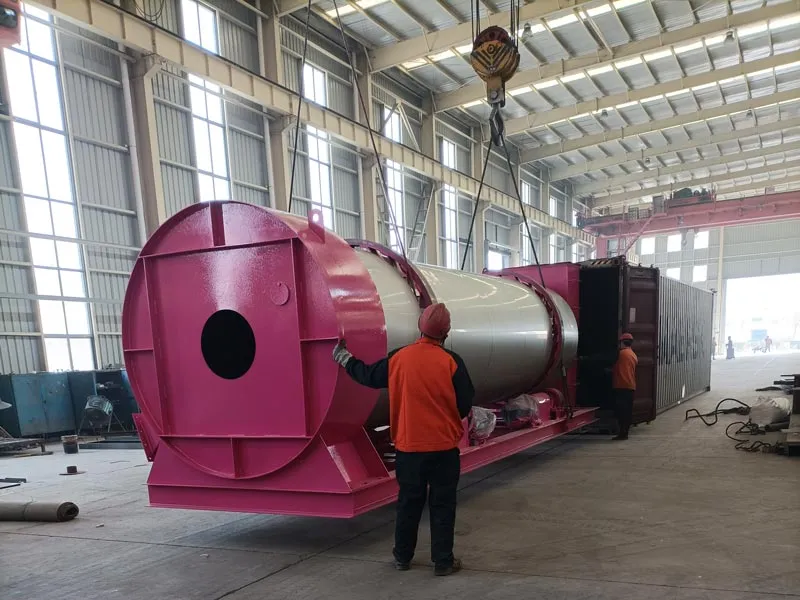 Loading Dryer Drum