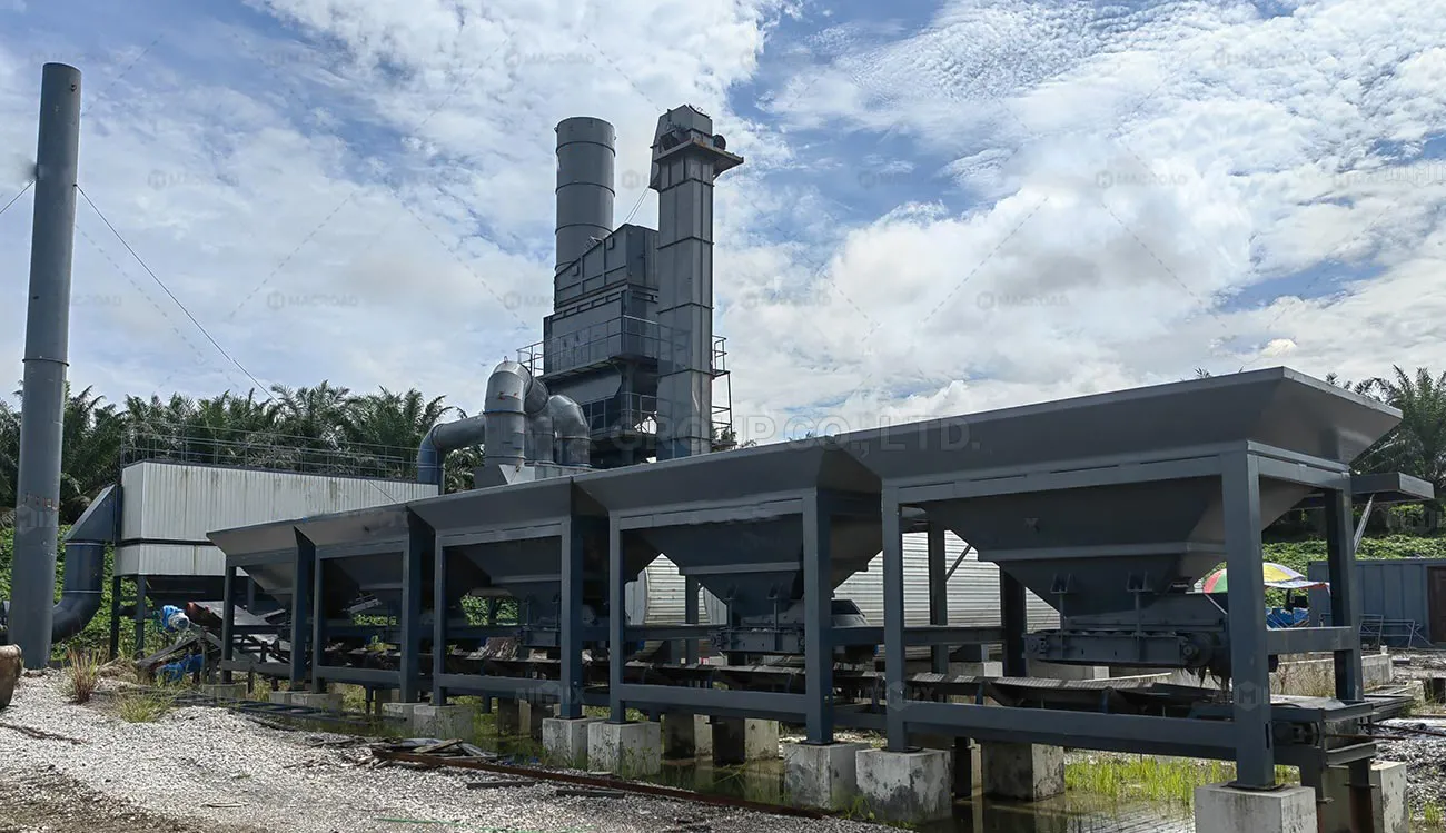 ALQ120 Asphalt Plants in Malaysia Installation