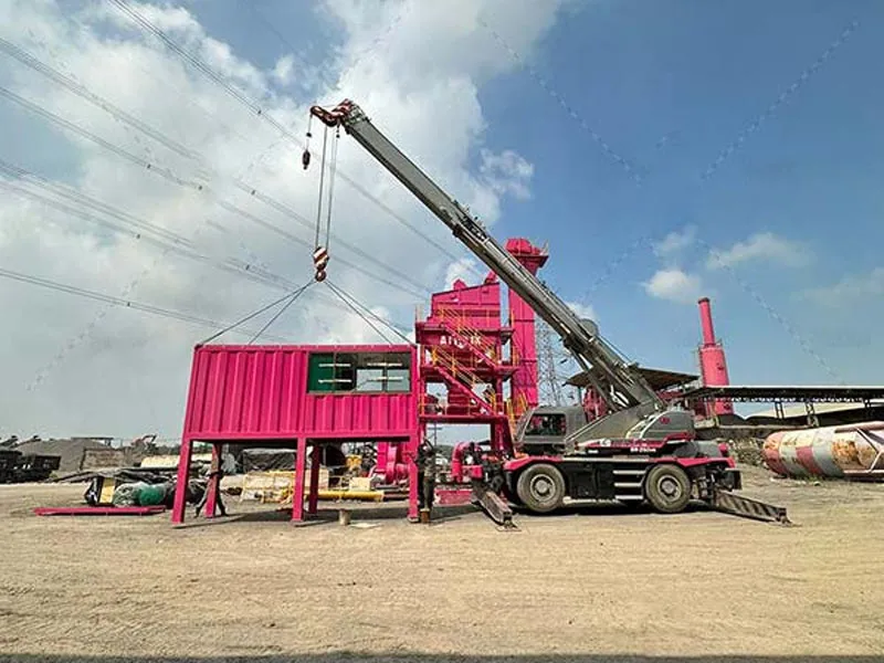 ALQ80 Asphalt Mixing Plant Installation