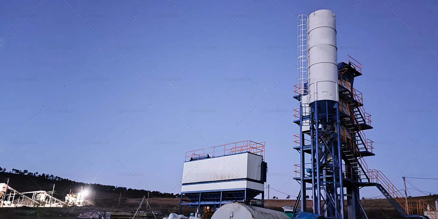 ALQ80 asphalt mix plants in Russia