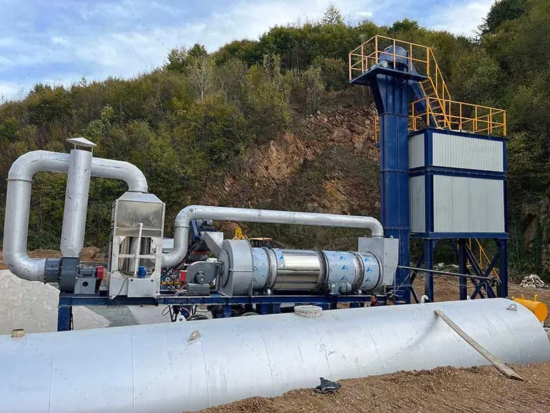 Drum Mix Plant In Bosnia