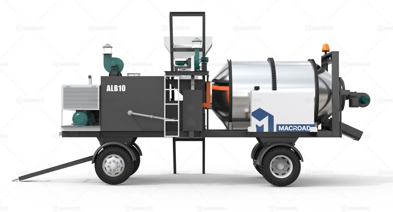 Macroad Mobile Asphalt Mixer Machine