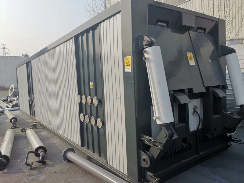 Asphalt debarrel equipment