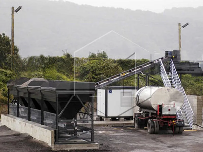 Cold Asphalt Mixing Plant in Macroad