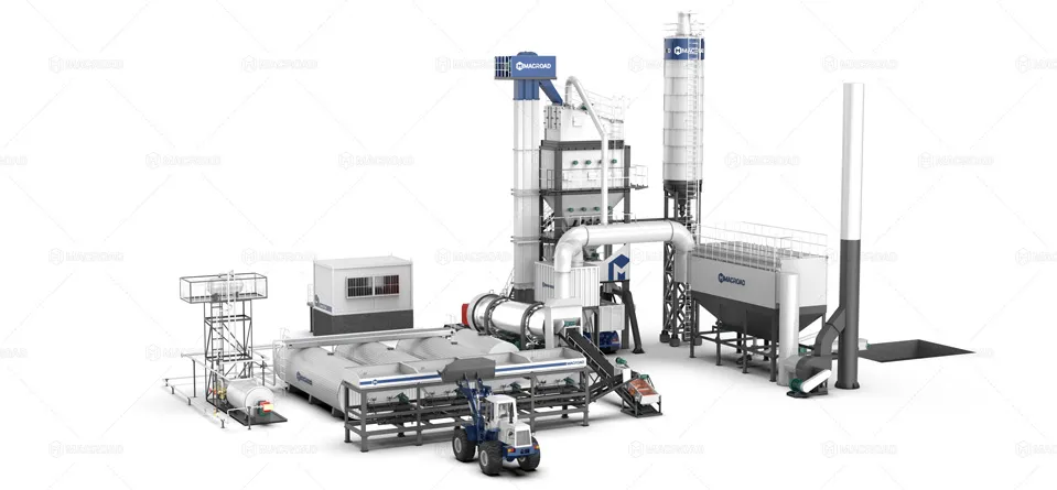 New models in Macroad of batch mix asphalt plant
