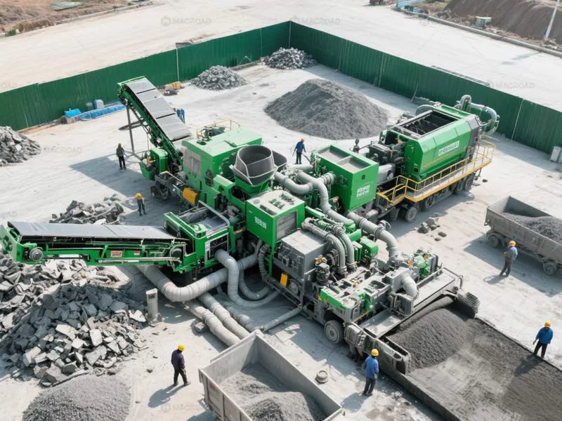 Plant mixed hot regeneration equipment