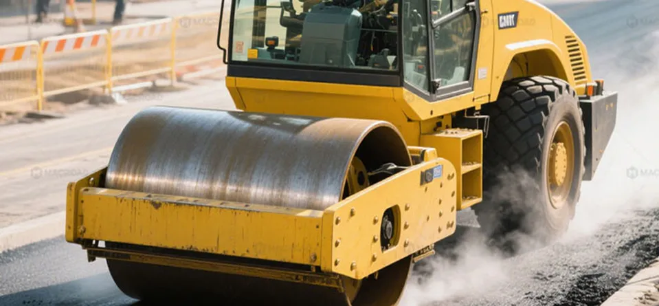 Road Roller machinery in Macroad