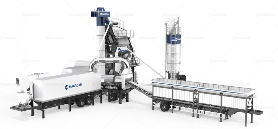 new models of batch type mobile asphalt plants