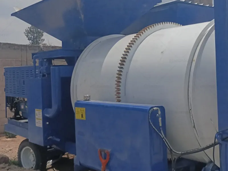 Macroad 10t Asphalt Mixer Machine in Mexico